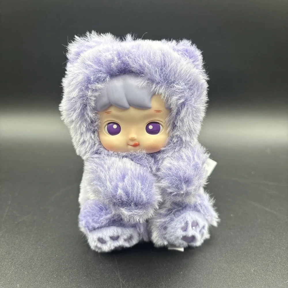 POP MART x Hacipupu Gummy Bear Series Vinyl Plush Pendant Doll Grape Flavor